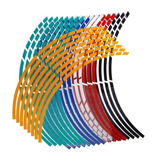 18 Inch car rim wheel with motorcycle rim sticker