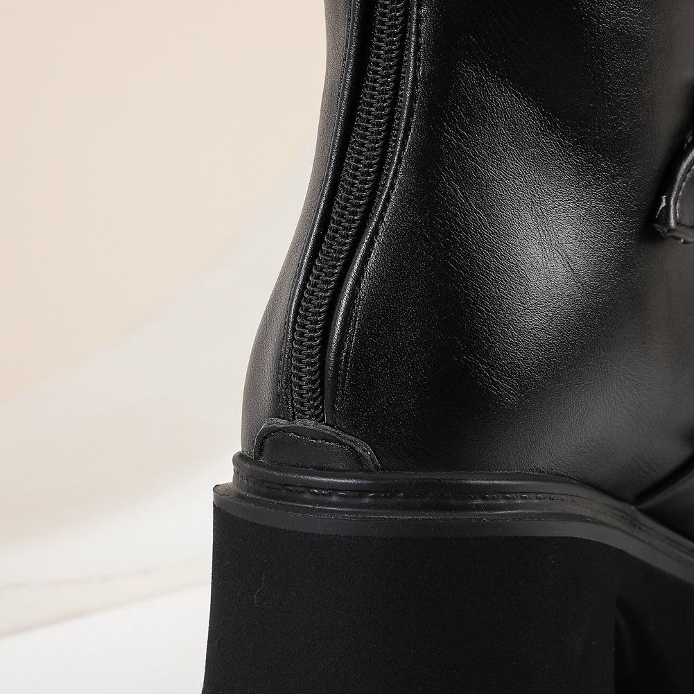 Middle tube motorcycle boots