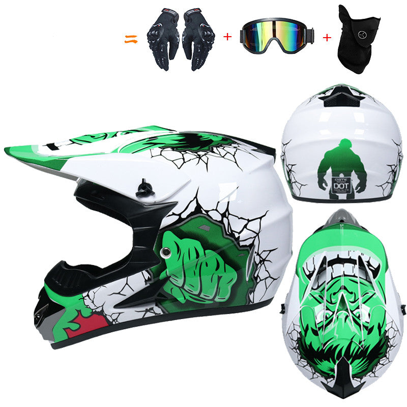 Full Cover Four Seasons Off-road Helmet Racing Downhill Cap Kart