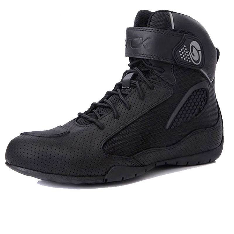 Riding motorcycle boots