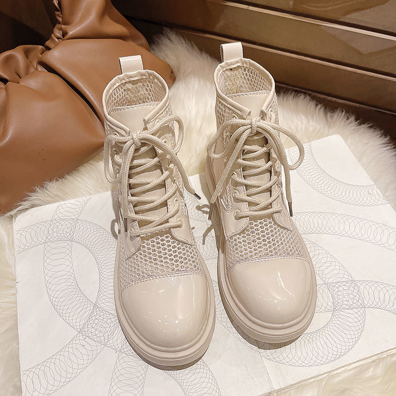 Martin Boots Single Boot Skinny Motorcycle Boots