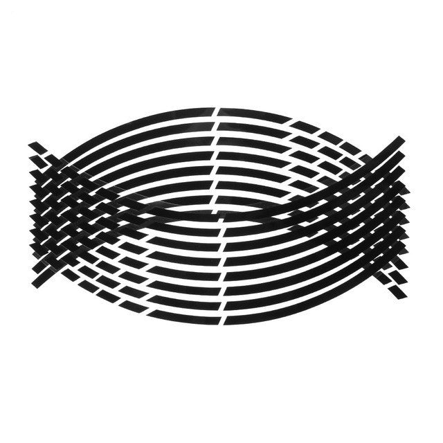 18 Inch car rim wheel with motorcycle rim sticker