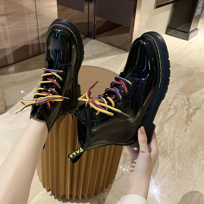 Martin Boots Single Boot Skinny Motorcycle Boots