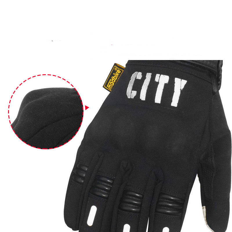 Motorcycle Can Touch Outdoor Riding Gloves