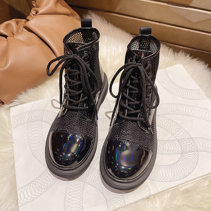 Martin Boots Single Boot Skinny Motorcycle Boots