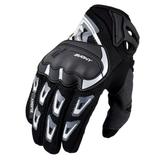 Motorcycle Touch Screen Gloves With Thin Mesh