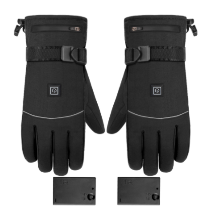 Winter Electric Motorcycle Heated Touch Screen Gloves