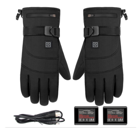 Winter Electric Motorcycle Heated Touch Screen Gloves