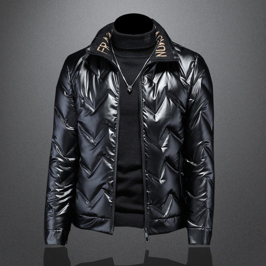 Motorcycle jacket down jacket