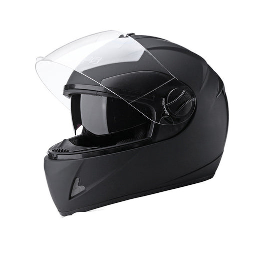 Battery Car Helmet Gray Male Anti-Fog Four Seasons Full Face Helmet