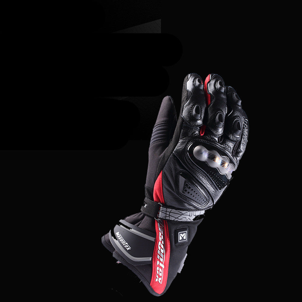 Electric motorcycle heating gloves