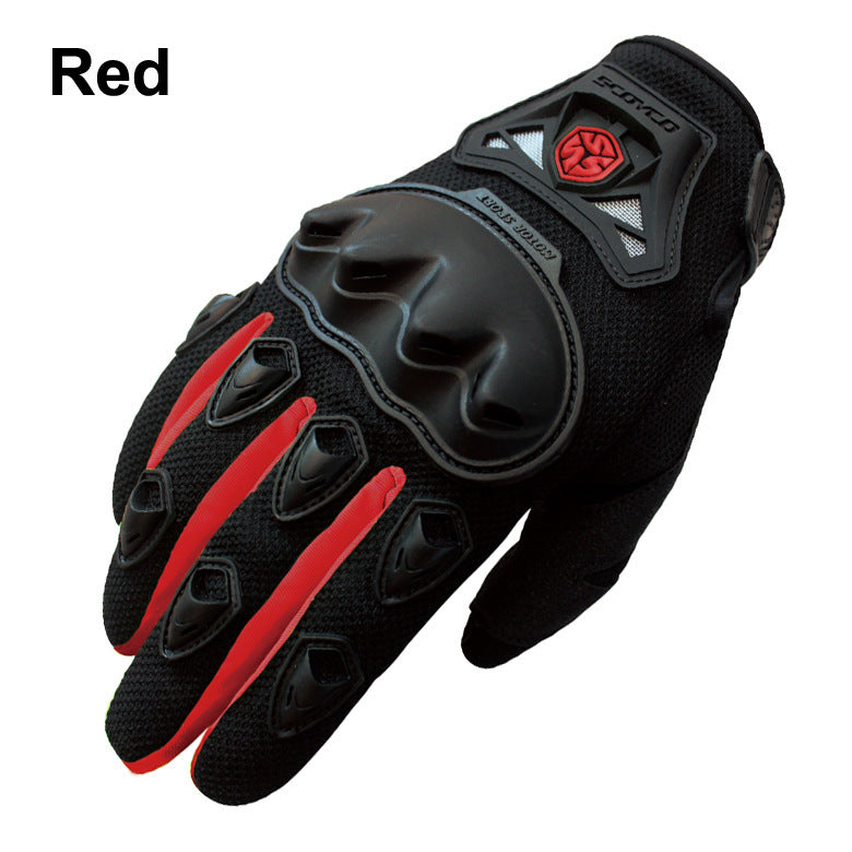 Motorcycle Racing Bike Gloves Anti-drop Anti-skid Half-finger Motorcycle Gloves