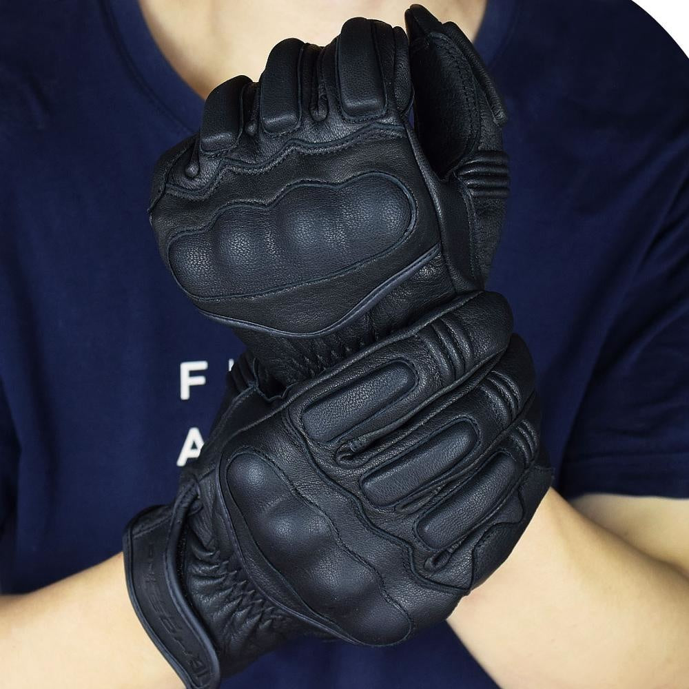 Motorcycle Four Seasons Motorcycle Retro Breathable Anti-fall Gloves