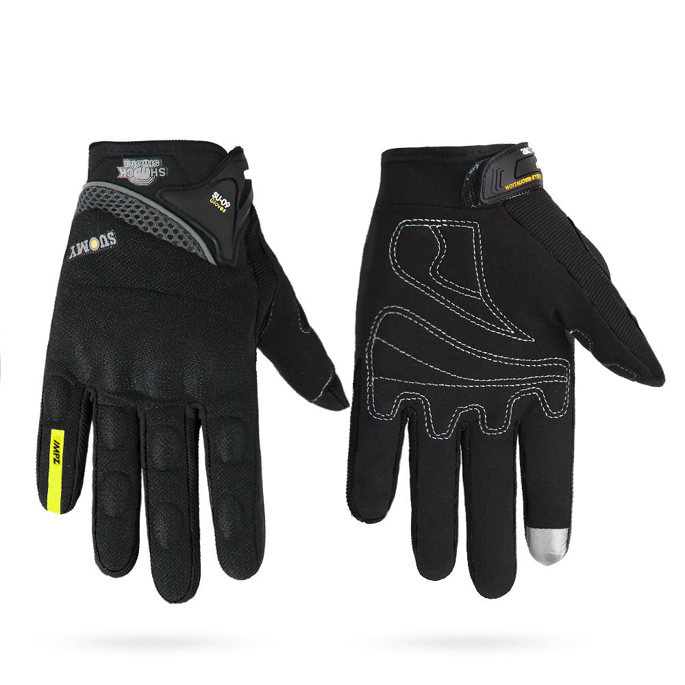 Windproof and waterproof motorcycle gloves