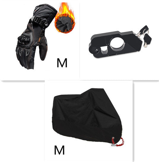 Motorcycle lock horn lock