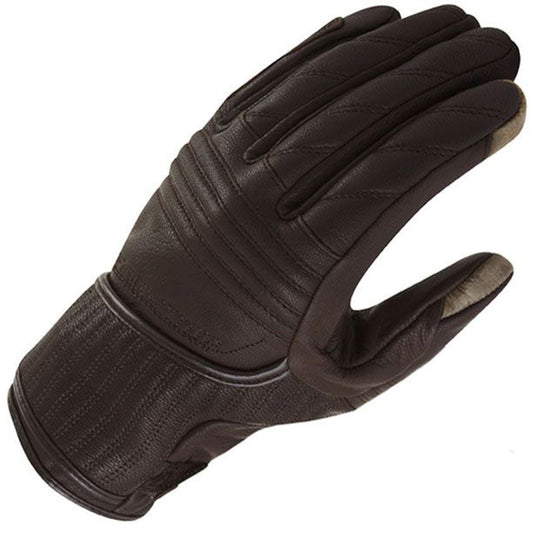 Retro Motorcycle Racing Riding Fall-proof Waterproof Leather Gloves