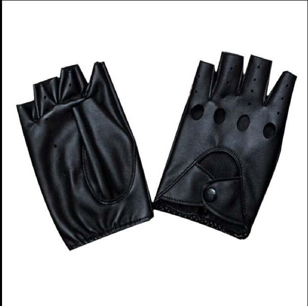 Hollow Fashion Motorcycle Half-finger Gloves