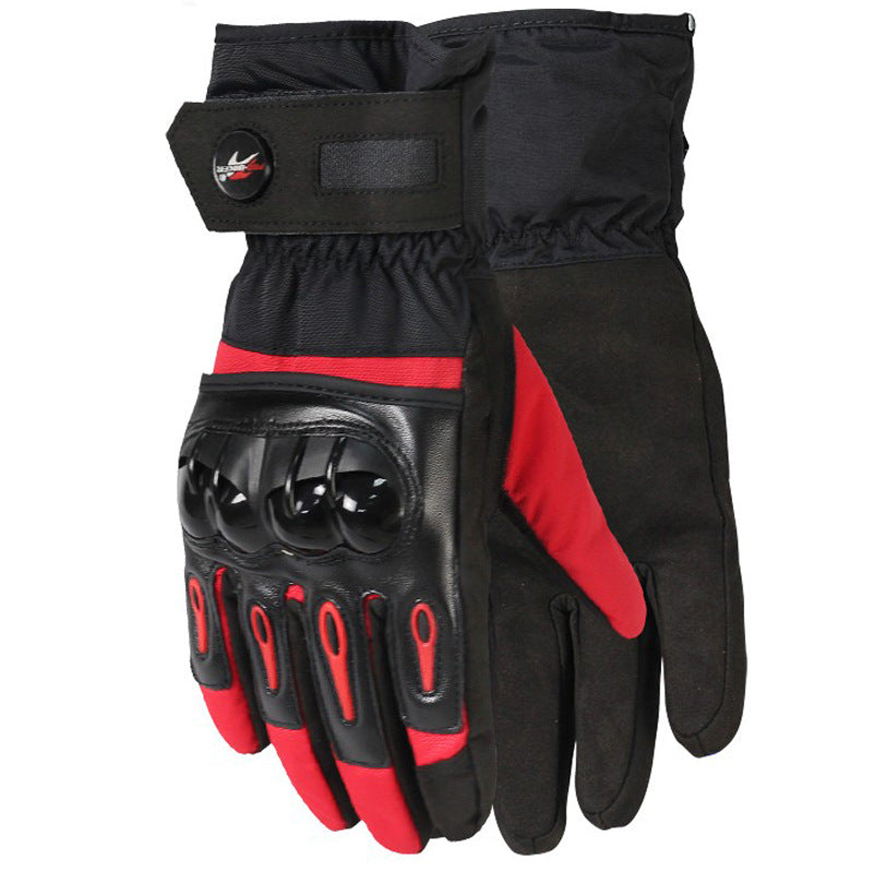 Motorcycle Warm Gloves Waterproof And Drop-proof Outdoor Riding
