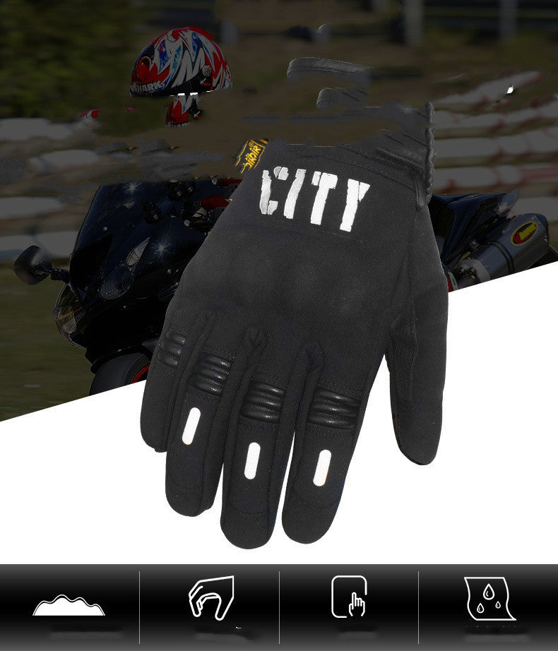 Motorcycle Can Touch Outdoor Riding Gloves